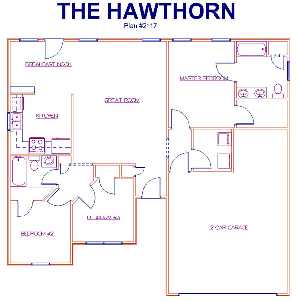Hawthorn floor plan
